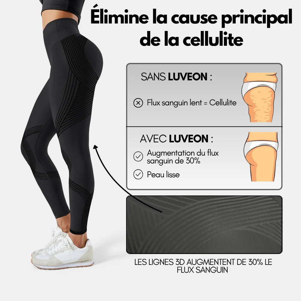Legging SCULPTA 3D™ – Dites adieu à la cellulite grâce à la micro compression