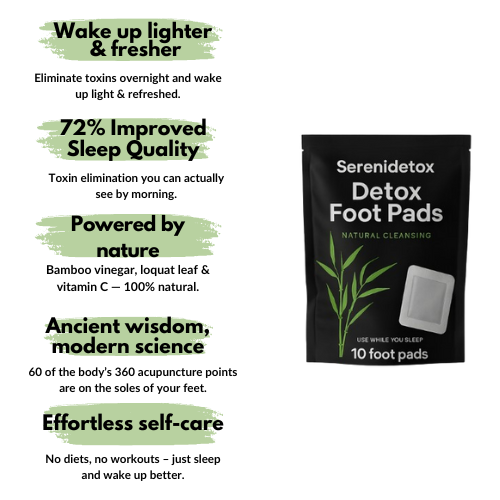 Sereni Detox - Natural Overnight Detox Foot Pads